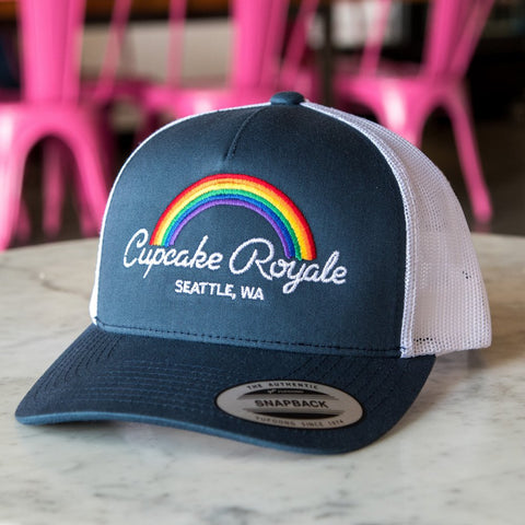 Rainbow Logo Trucker Hat