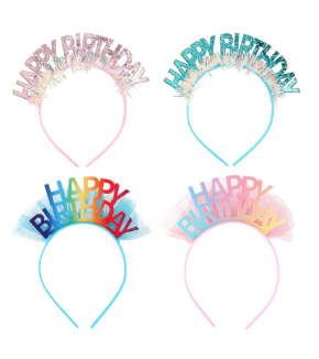 Happy Birthday Head Band