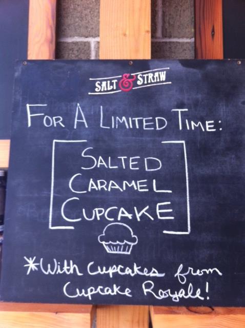 Thanks Salt & Straw for featuring Salted Caramel Cupcake Ice Cream - We love it too!