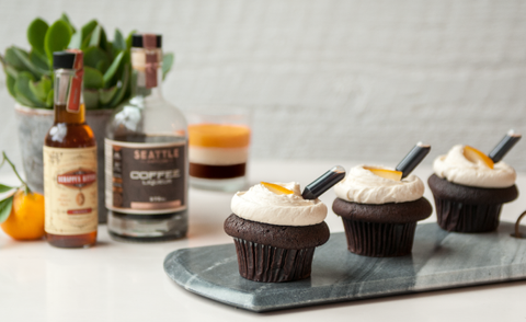 Royale B52 Cupcakes Stay Classy with Seattle Distilling