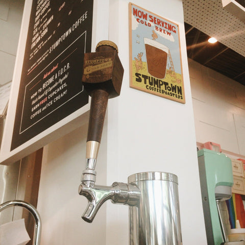 Cold Brew coffee on tap