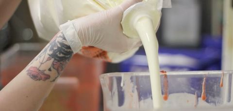 Just Over Here Churning Ice Cream- Red Velvet by the Bucket