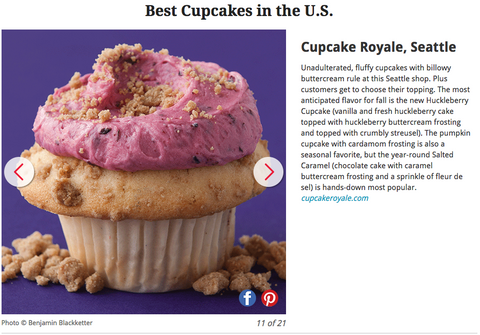 Food & Wine's Best Cupcakes in the U.S.