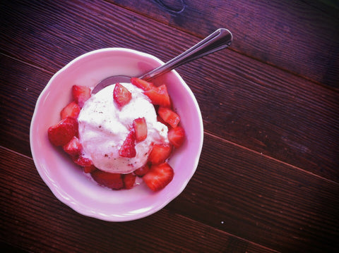 Fresh, Local Strawberries Today!