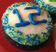 It's Never Too Early For 12th Man Cupcakes