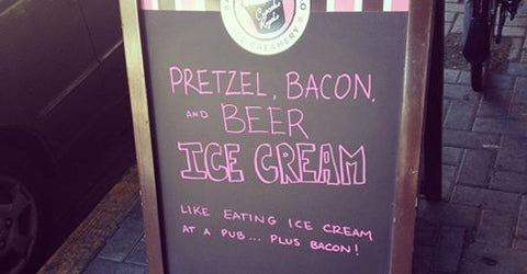 Would this sandwich board make you stop in your tracks?