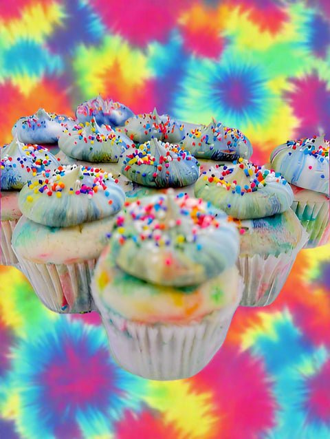 Tie Die Baby Cakes (Limited Time Aug 1-31)