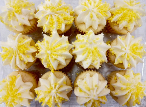 2 Dozen Lemon Drop Baby Cakes