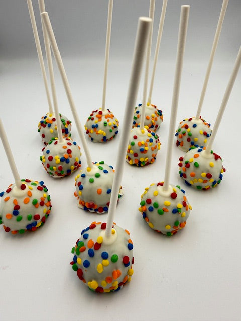 Birthday Party Cake Pop Dozen (NEW)
