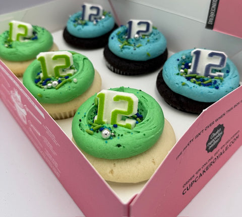 12th Fan 6 pack -  Let's Go Hawks