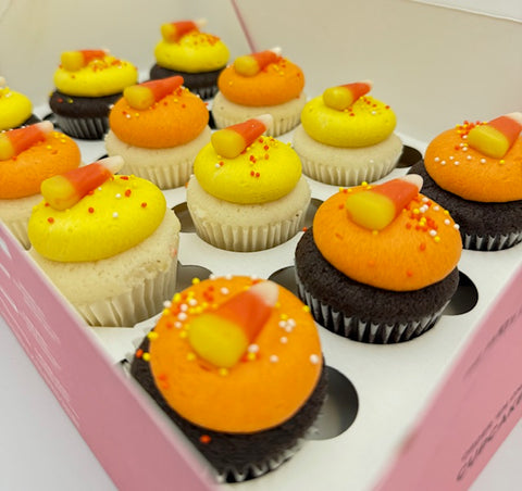 Candy Corn Baby Cakes Dozen NEW!  Available all of October