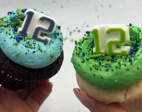 12th Fan Dozen -  Let's Go Hawks