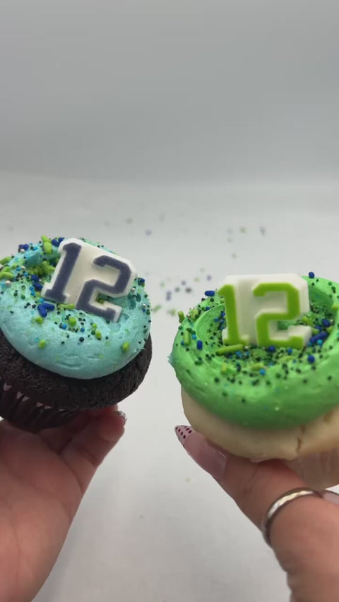 12th Fan 2 pack -  Let's Go Hawks